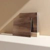 Brown wood-grain tiles imitate the texture of real wood, are anti-slip and wear-resistant, and are suitable for living room floor tiles and bathroom wall tiles Specification image